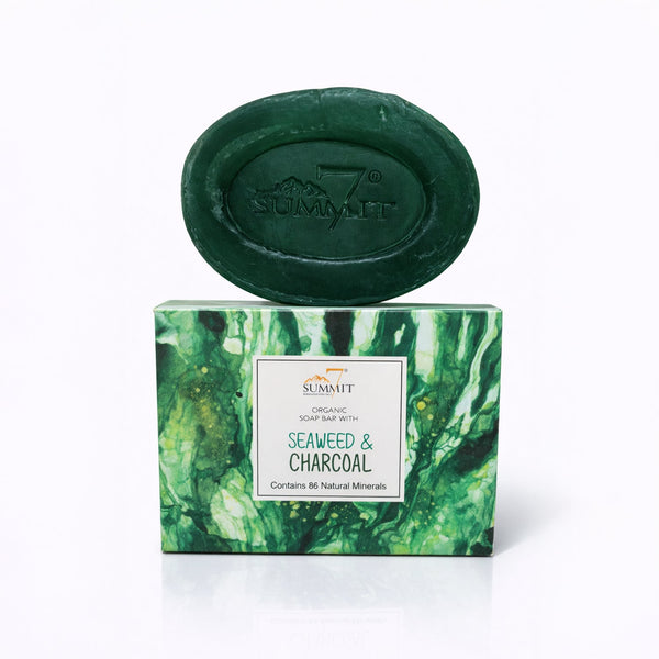 7 Summit Seaweed & Charcoal Organic Soap Bar