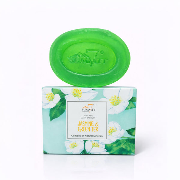 7 Summit Jasmine & Green Tea Organic Soap Bar