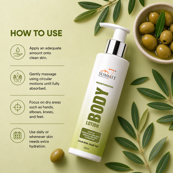 7 Summit Olive Body Lotion