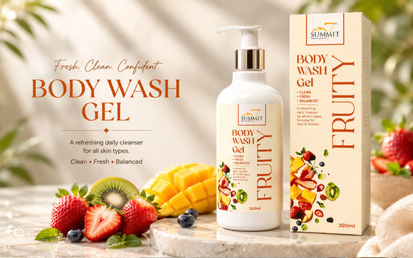 Fresh. Clean. Confident | Summit 7 Fruity Body Wash Gel