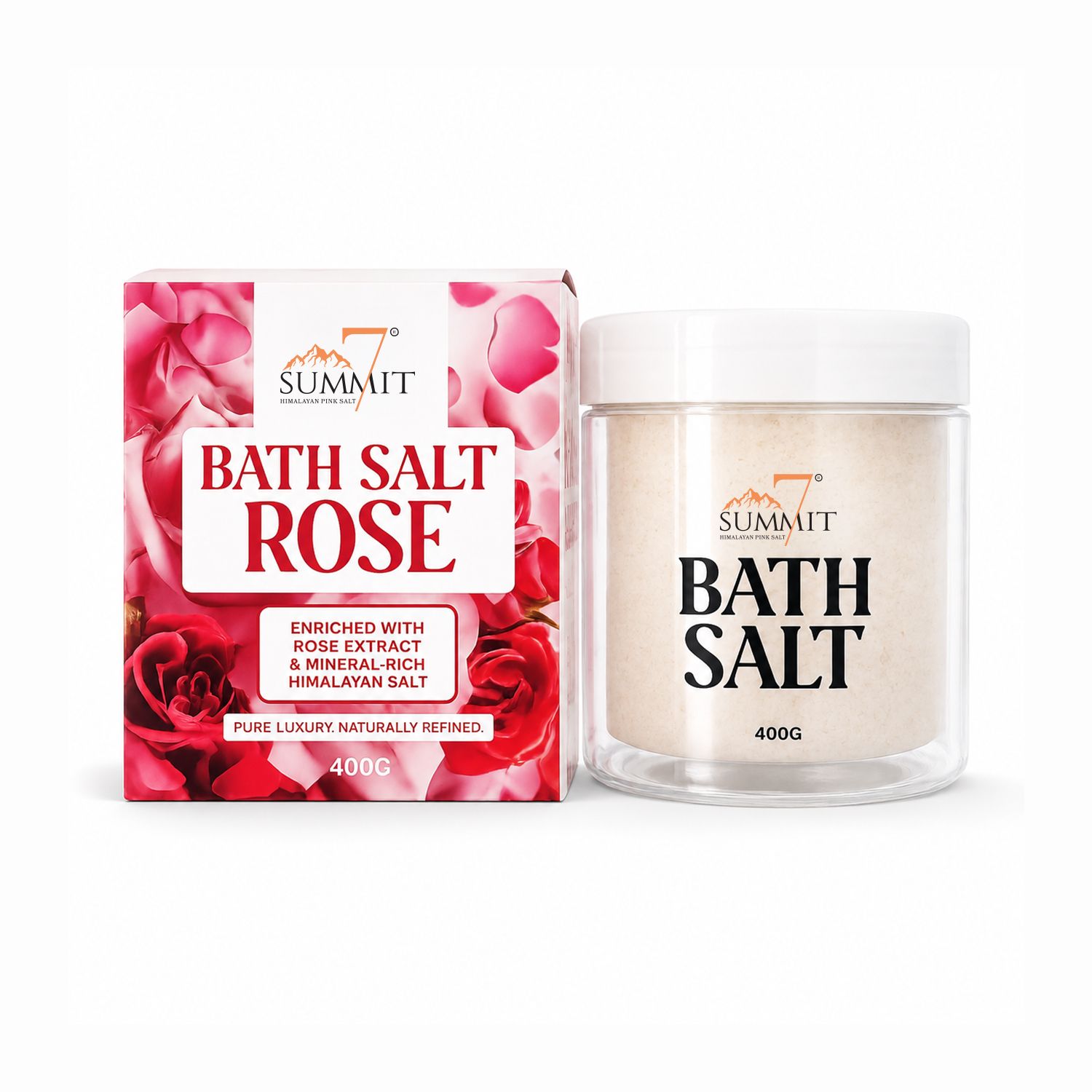 7 Summit Rose Bath Salt