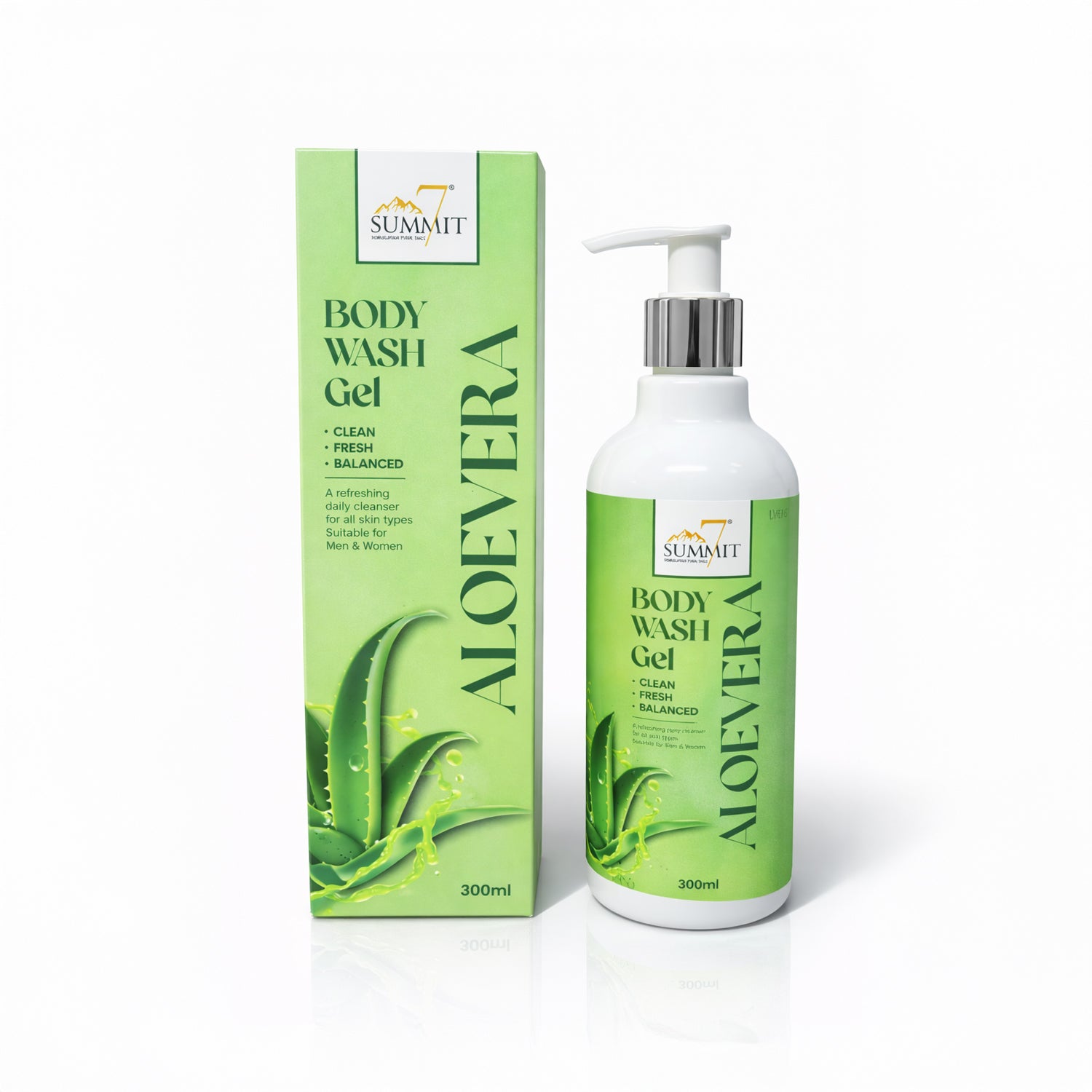 7 Summit Aloe Vera Body Wash Gel