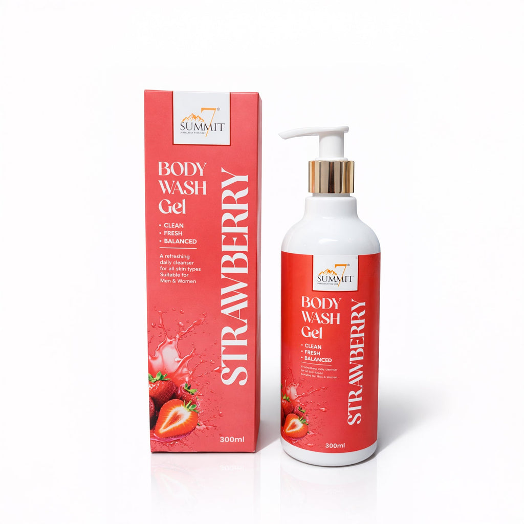 7 Summit Strawberry Body Wash Gel