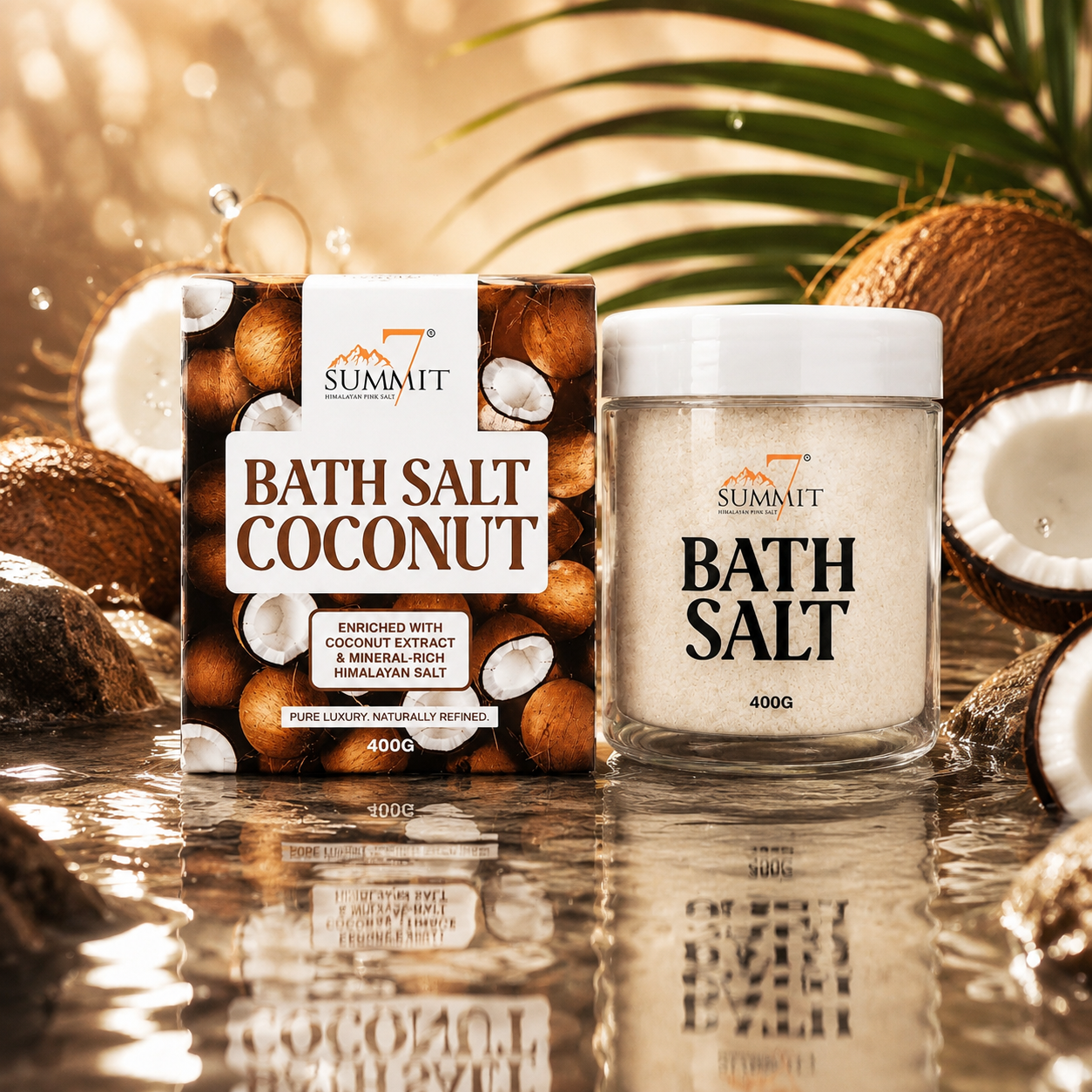 7 Summit Coconut Bath Salt