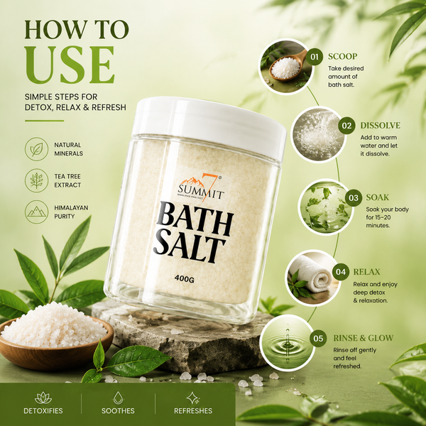 7 Summit Tea Tree Bath Salt