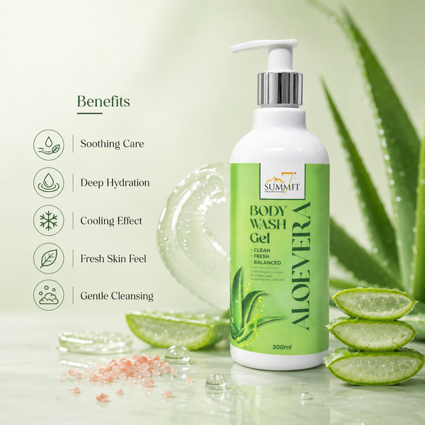 7 Summit Aloe Vera Body Wash Gel