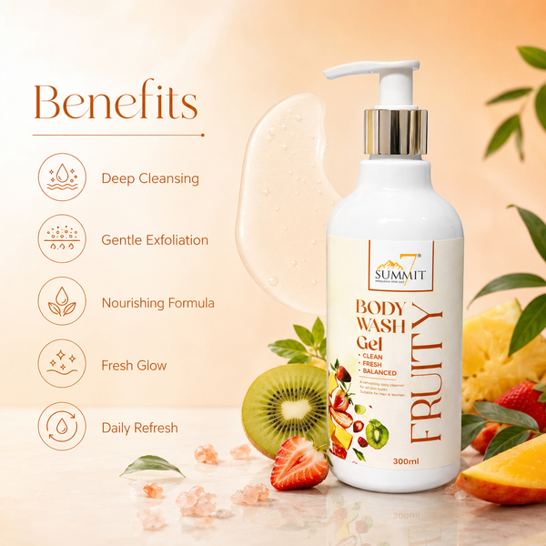 7 Summit Fruity Body Wash Gel