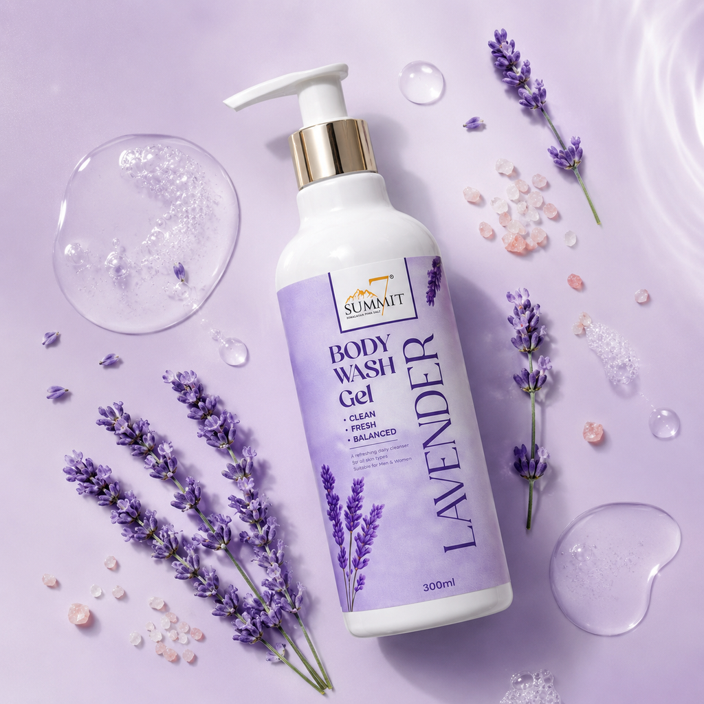 7 Summit Lavender Body Wash Gel