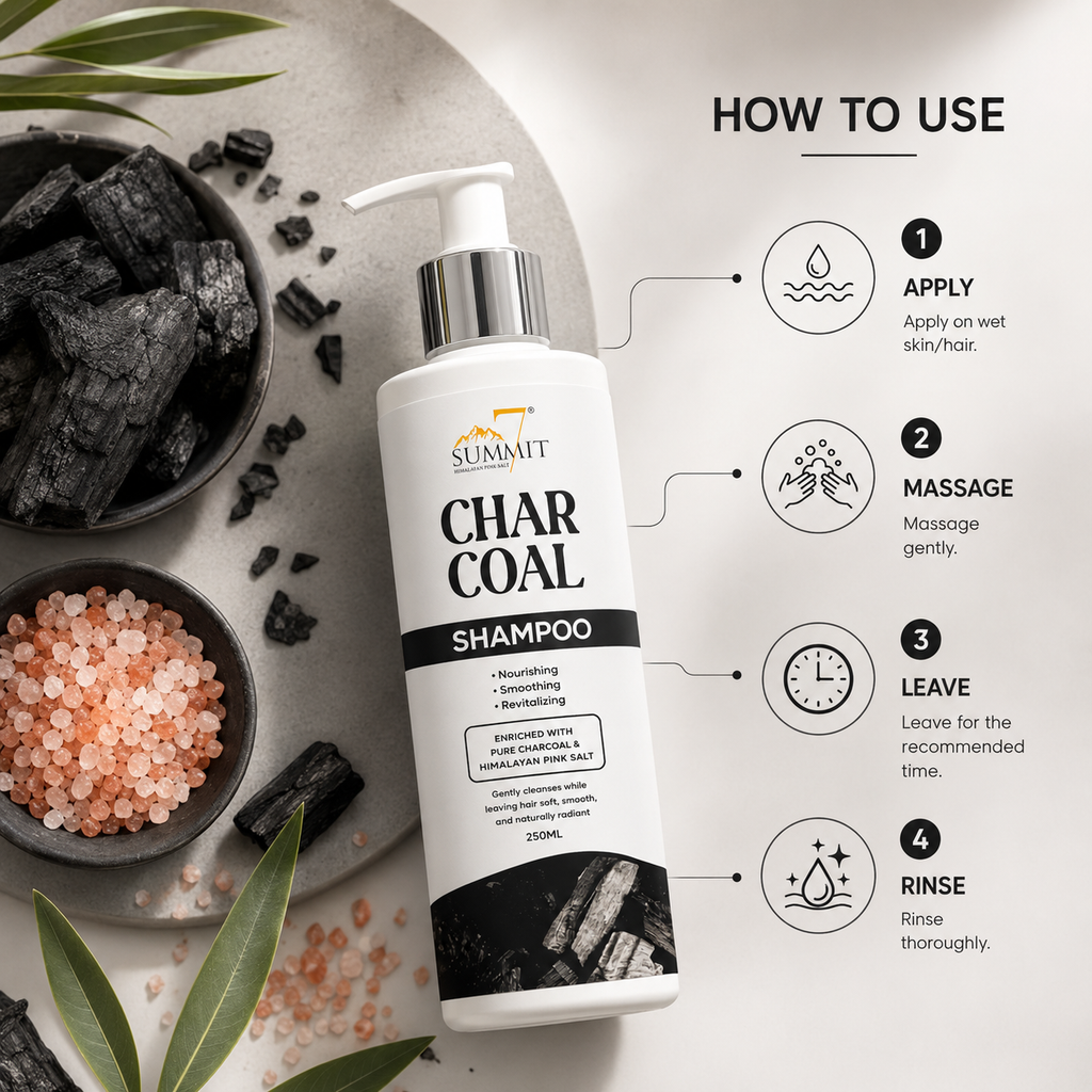7 Summit Charcoal Shampoo