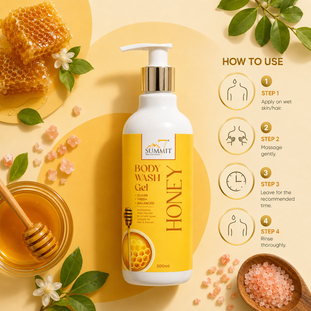 7 Summit Honey Body Wash Gel
