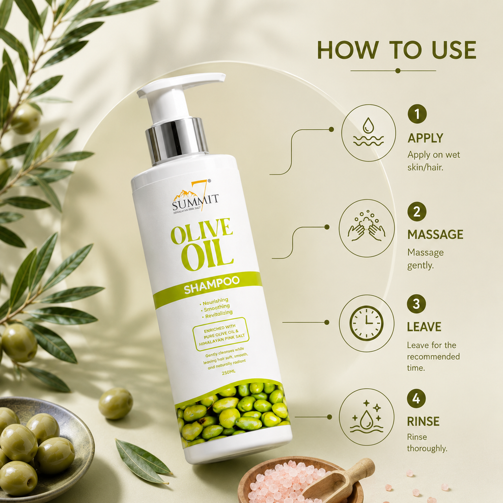 7 Summit Olive Shampoo