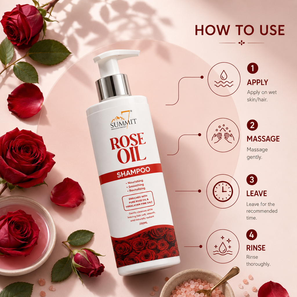 7 Summit Rose Oil Shampoo