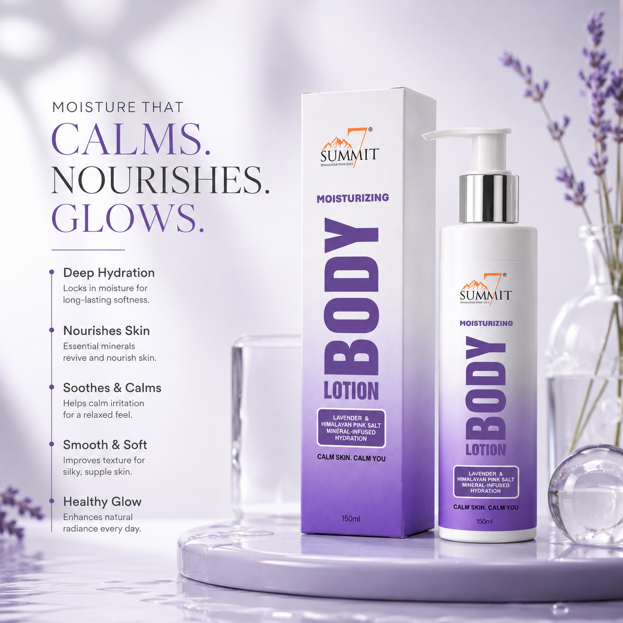 7 Summit Lavender Body Lotion