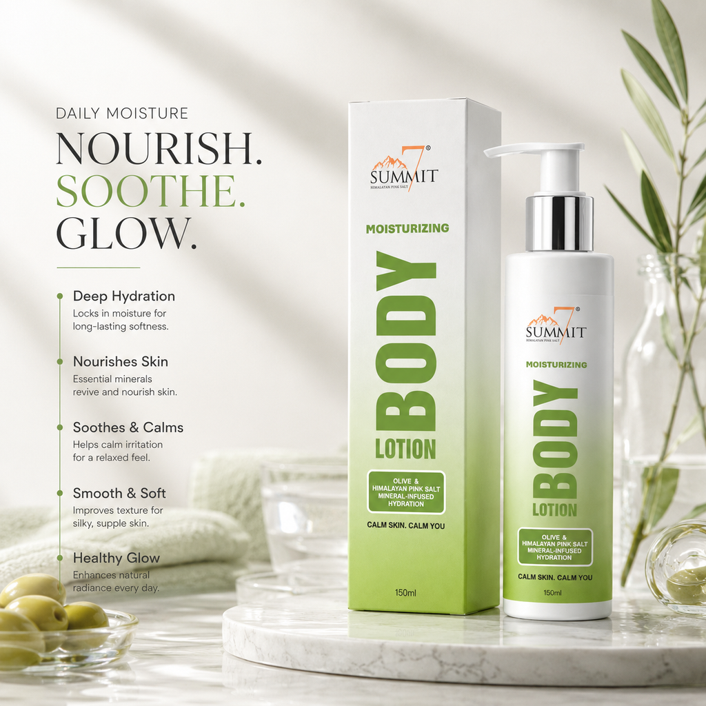 7 Summit Olive Body Lotion