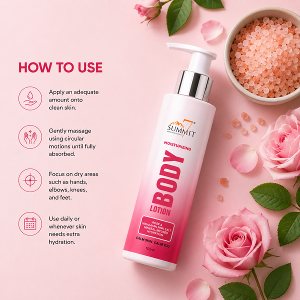 7 Summit Rose Body Lotion