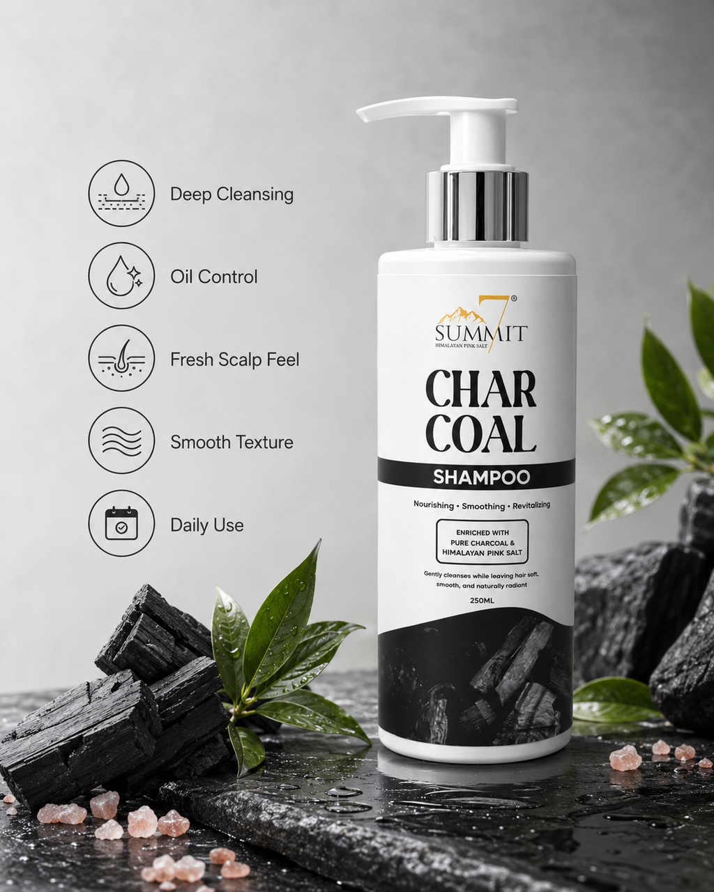 7 Summit Charcoal Shampoo
