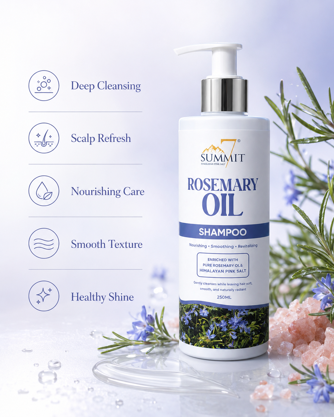 7 Summit Rosemary Shampoo