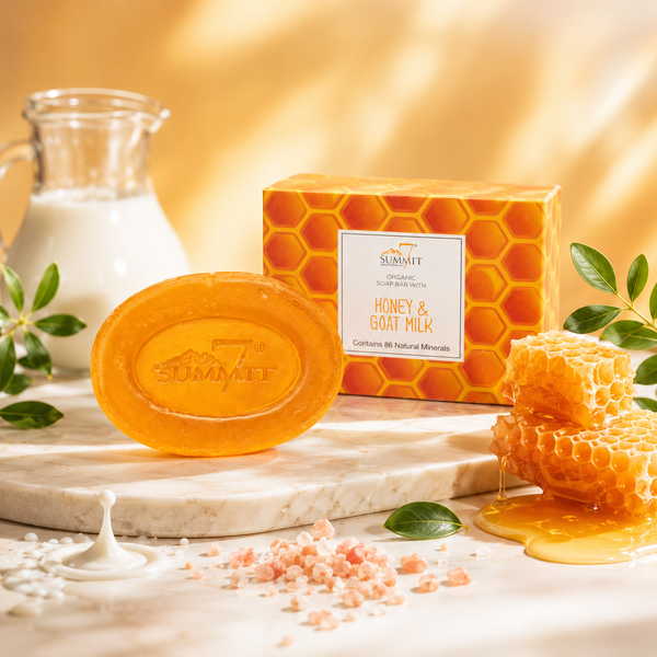 7 Summit Honey & Goat Milk Organic Soap Bar