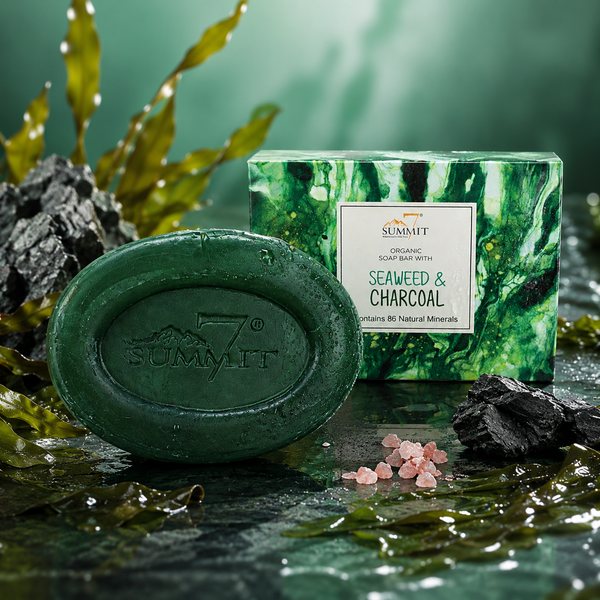 7 Summit Seaweed & Charcoal Organic Soap Bar